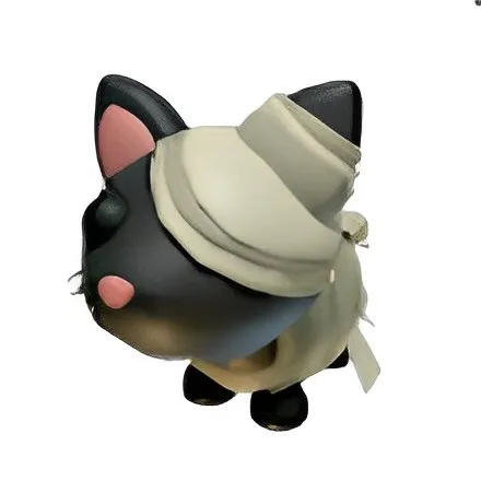 Black Mummy Cat